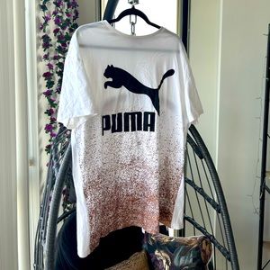 Puma top w/ split back